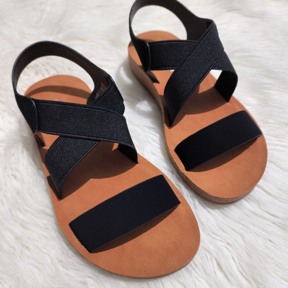 Balck Kids Sandals